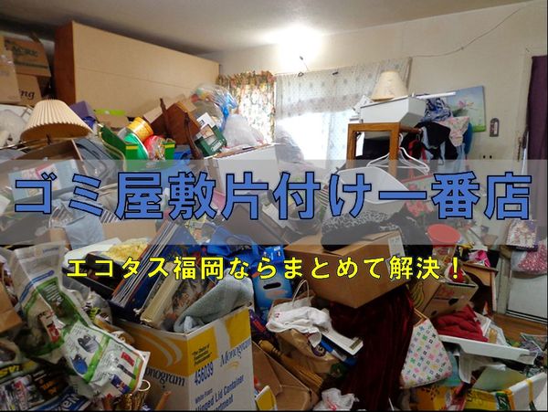 南区ゴミ屋敷片付け